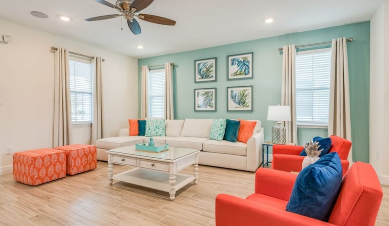 Margaritaville Resort - Four Bedroom Living room